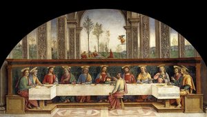 The Last Supper — Vannucci Pietro (le Perugin)