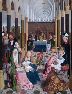 The Holy Kinship — Geertgen Tot Sint Jans, Early Netherlandish Painting