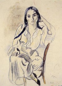 Gypsy Woman — Julius Mordecai Pincas