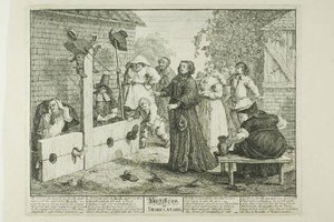 Hudibras In Tribulation, Plate Six From Hudibras — William Hogarth, British Rococo