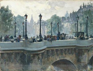 Pont Neuf, Paris — Charles Ernest Cundall