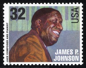 32c James P. Johnson Stamp — United States Postal Service