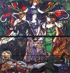 Vita Somnium Breve — Józef Mehoffer, Art Nouveau Modern
