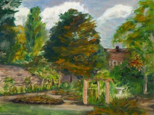 Garden — Myfanwy Baker, Impressionism