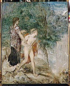Ariane Et Thésée — Gustave Moreau, Symbolist Painting