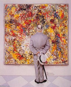 The Connoiseur — Norman Rockwell