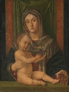 Virgin and Child, Bartolommeo Montagna (workshop of), 1490 - 1510