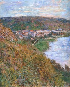Ansicht Über Vetheuil — Claude Monet, Impressionism