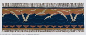 Flock Of Seagulls (tapestry) — Otto Eckmann
