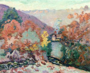 Landscape Of La Creuse, La Folie — Ferdinand Guillaumin