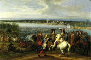 El Paso del Rin en 1672