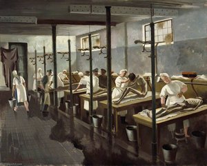 Human Laundry, Belsen, April 1945 — Doris Clare Zinkeisen