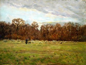 A L'orée Du Bois (plateau De Malabri) (titre Inscrit) — Joseph-félix Bouchor