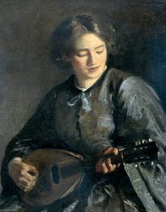 Girl With A Mandolin — David Muirhead