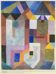 Colorful Architecture — Paul Klee, Cubism