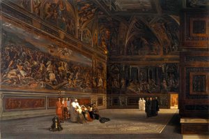 Hall of Constantine in the Vatican