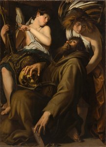 The Ecstasy Of St Francis — Giovanni Baglione, Baroque Style