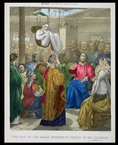 The Sick Of The Palsy Brought To Christ