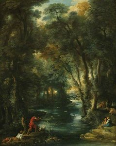 Duck Shooting in a Wood