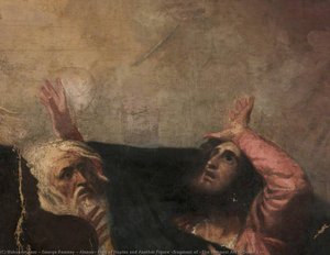 Alonso, King of Naples and Another Figure (fragment of 'The Tempest Act I, Scene 1')
