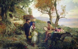Going To The Fair — Hendryk Siemiradzki