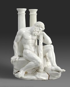 Resting Hercules — Manifattura Ginori E Doccia