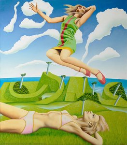 Leapaway Girl — Julian Scott, Pop Art