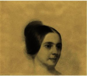 Head Of A Woman — Jonathan Eastman Johnson