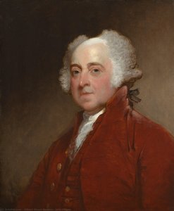 John Adams — Gilbert Stuart Newton