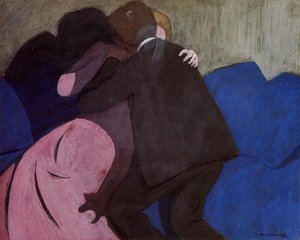 The Kiss — Félix Vallotton
