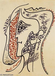Head Profile — André Masson