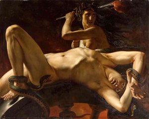 Ixion Enchained In Tartarus — Alexandre Denis Abel De Pujol