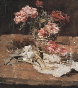 Peonies — Carl Eduard Schuch