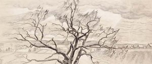 Study For 'march Wind' — Charles Burchfield