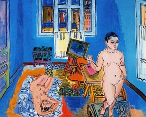 The Two Models — Raoul Dufy
