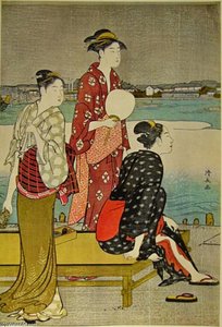 Riverside — Torii Kiyonaga