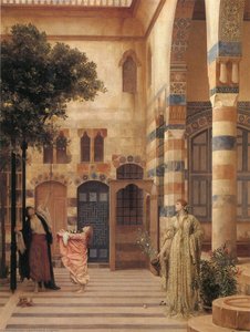 Old Damascus: Jew's Quarter (also Known As Gathering Citrons) — Sir Frederic Lord Leighton