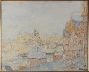 Bord De Mer À Etretat — Jacques Truphemus