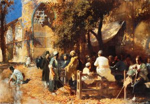 A Persian Cafe — Edwin Lord Weeks