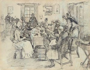 Study For 'the Health Of The Bride' — Stanhope Alexander Forbes