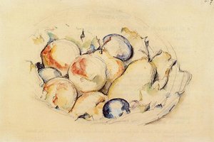 Fruits — Paul Cézanne, Post-impressionist Style