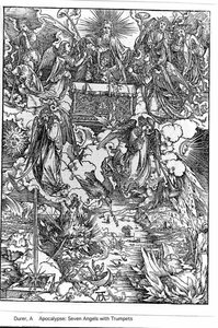 The Seven Angels With A Trumpet — Albreht Direr, Northern Renaissance
