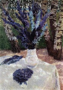 Delphiniums — Igor Emmanuilovich Grabar