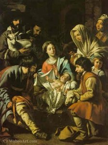 The Adoration Of The Shepherds — Guy François