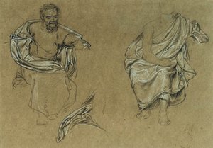 Three Studies For The Grill Room Of The South Kensington Museum — Sir Edward John Poynter
