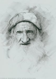 A 105 Year -old Farmer Form Qamsar Kashan