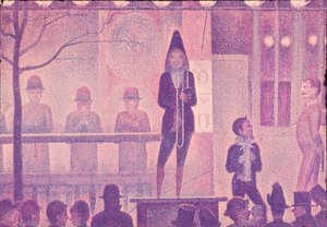 El Desfile — Georges Pierre Seurat
