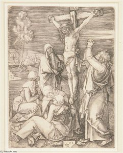 Christ On The Cross — Nicolaes De Bruyn