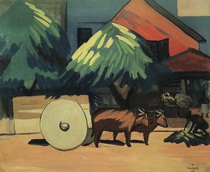 Seller Of Greens — Martiros Sarian