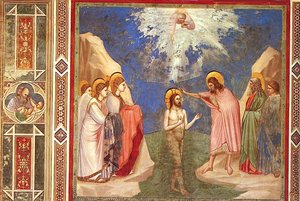 Taufe Christi Nr. 23 — Giotto Di Bondone
